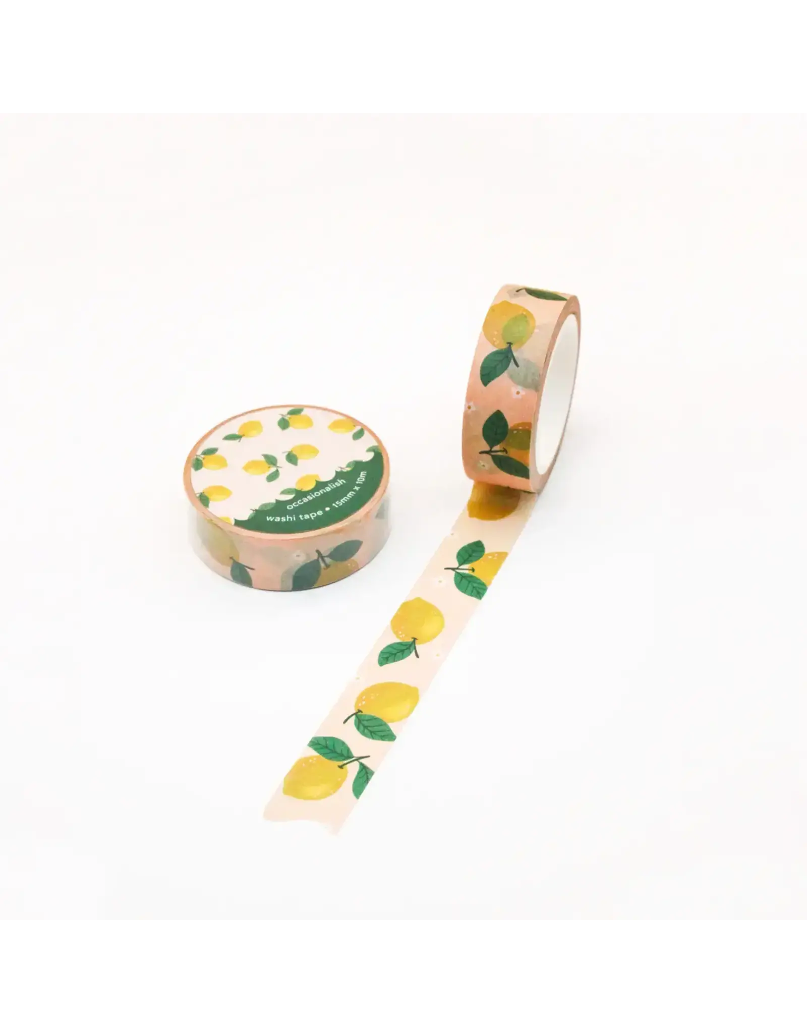 Occasionalish Lemon Fresh Washi Tape