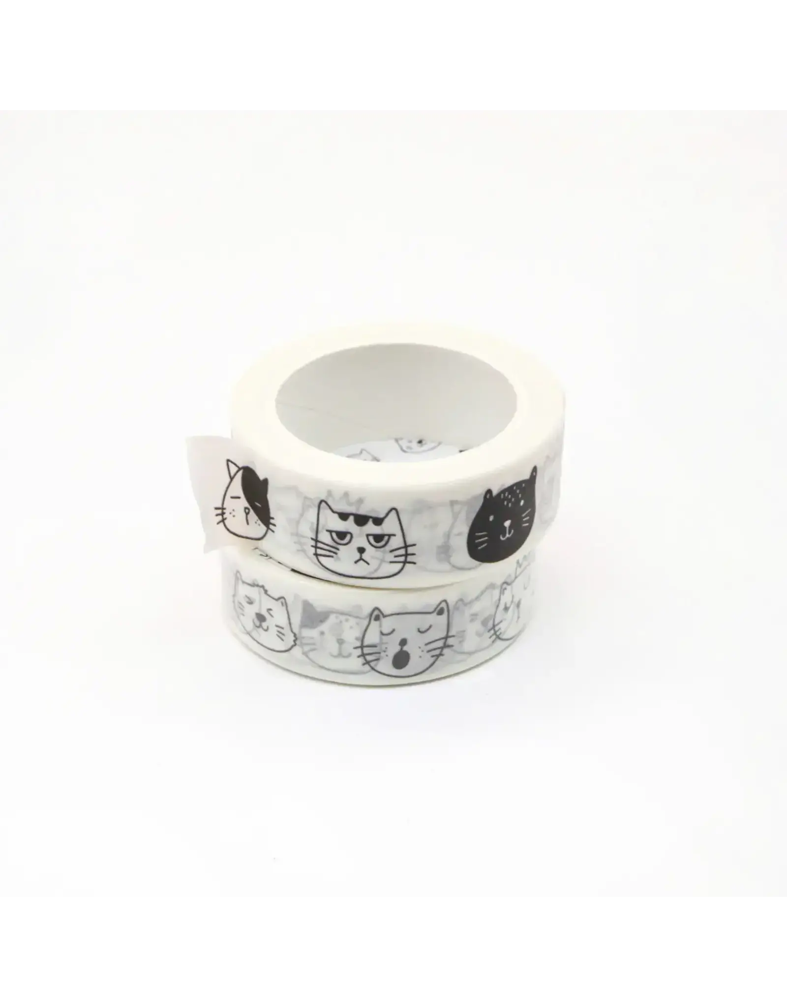 Occasionalish Faces of Meows Washi Tape