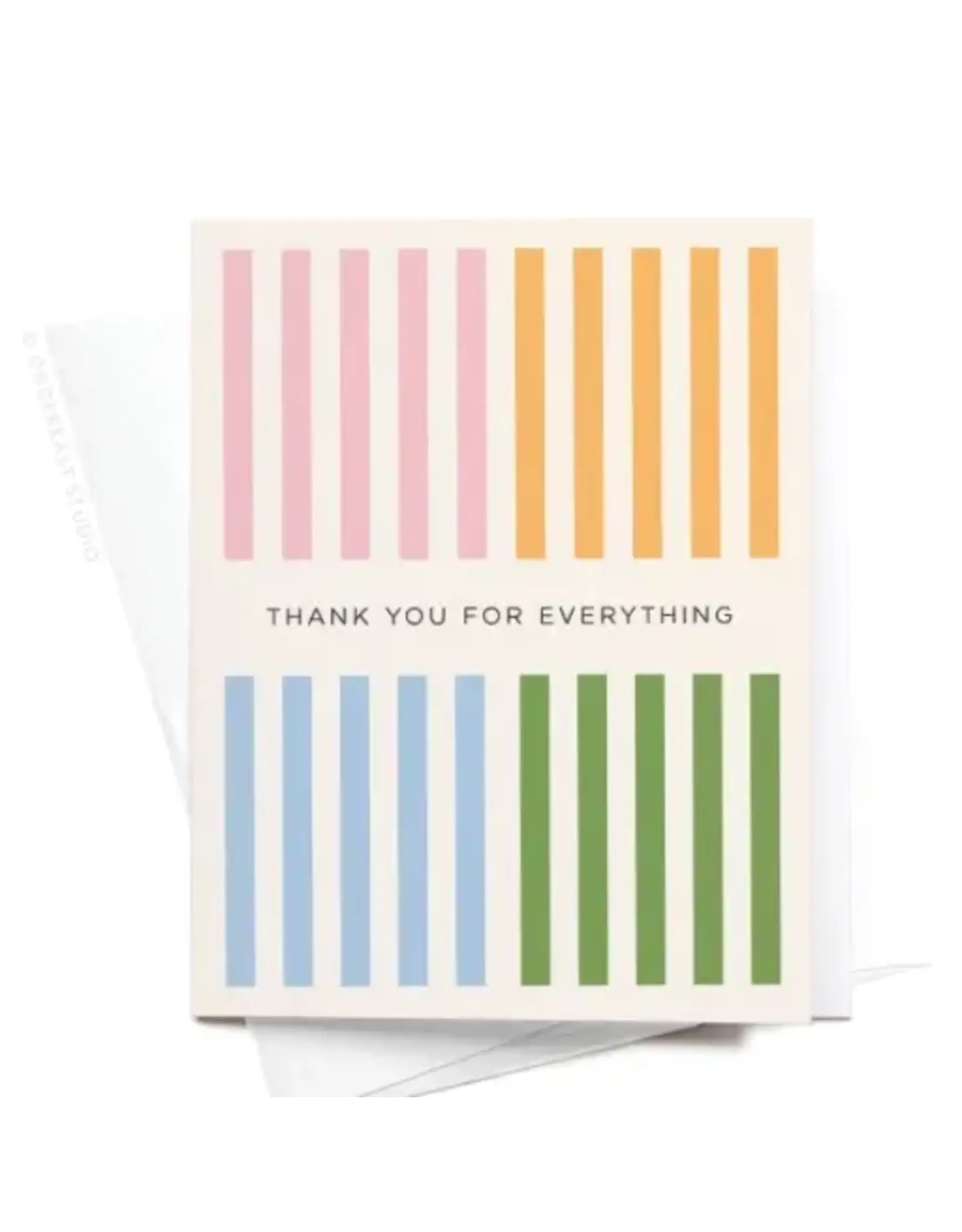 Easyhand Goods Thank You for Everything Card