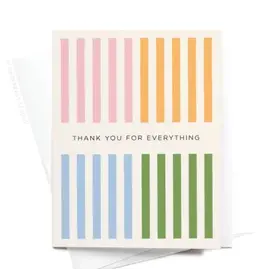 Easyhand Goods Thank You for Everything Card