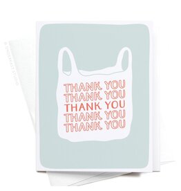 Onderkast Studio Thank You Plastic Bag Card