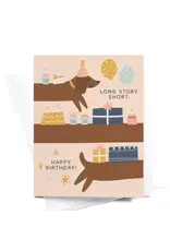 Easyhand Goods Long Story Short Dog Card