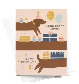 Onderkast Studio Long Story Short Dog Card