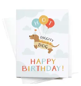 Onderkast Studio Hot Diggity Dog Card