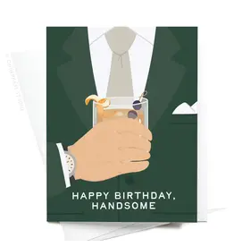 Easyhand Goods Happy Birthday Handsome Card