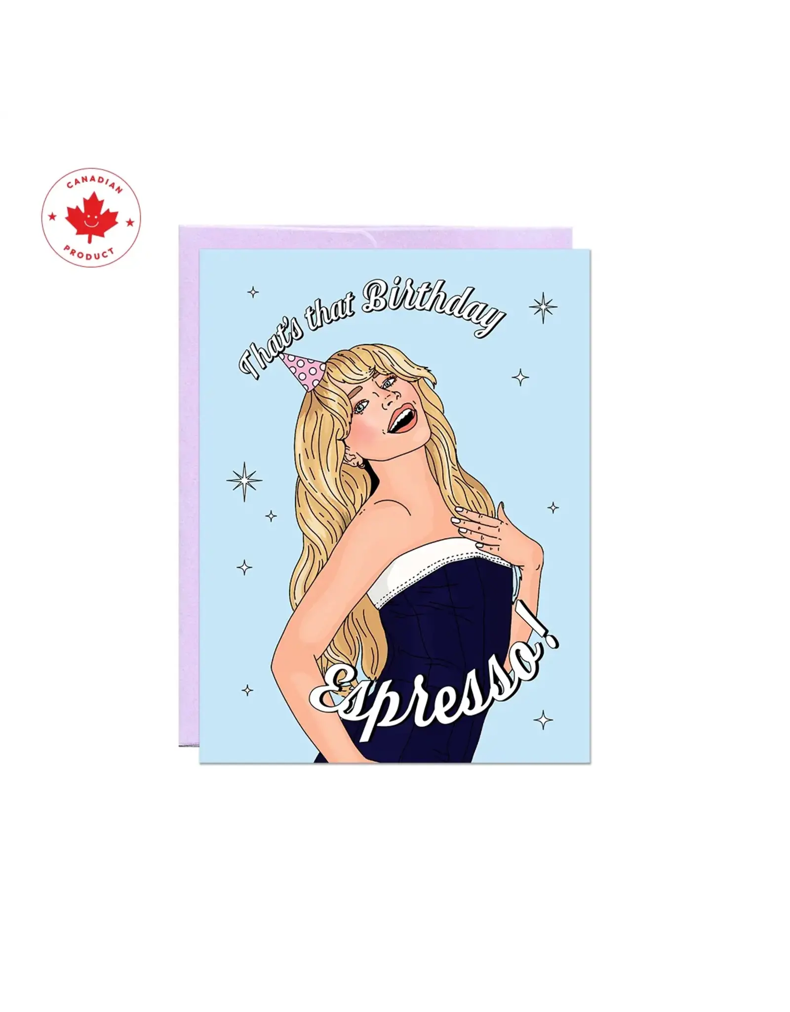 Birthday Espresso Birthday Card