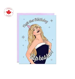 Birthday Espresso Birthday Card Birthday Espresso Birthday Card
