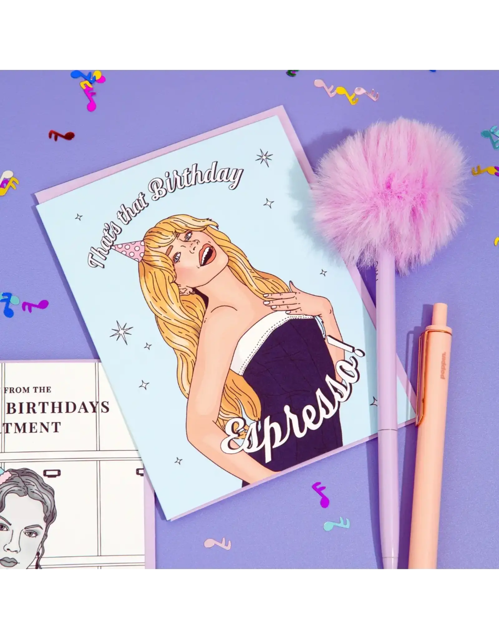 Birthday Espresso Birthday Card