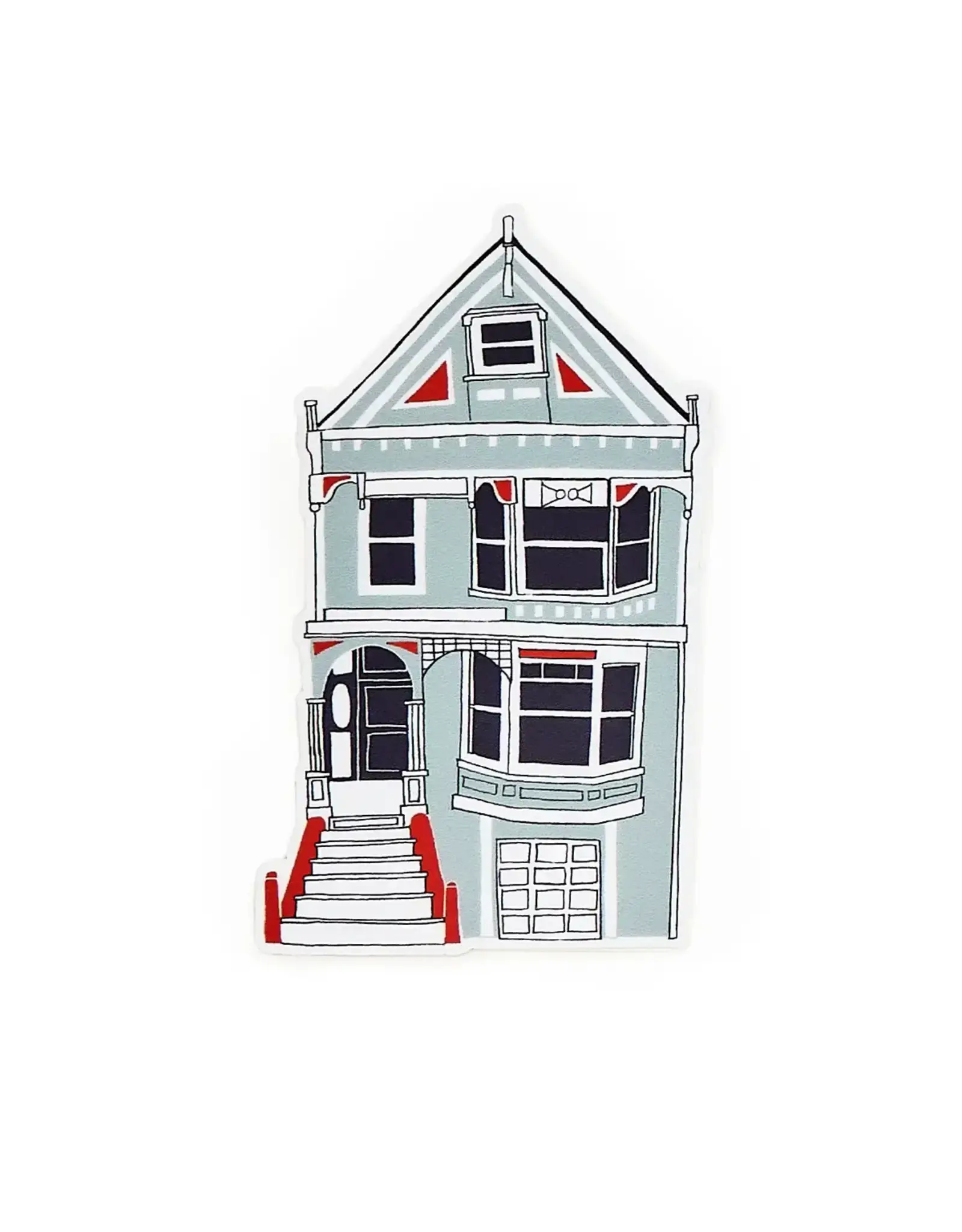Claudia Pearson Victorian Sticker