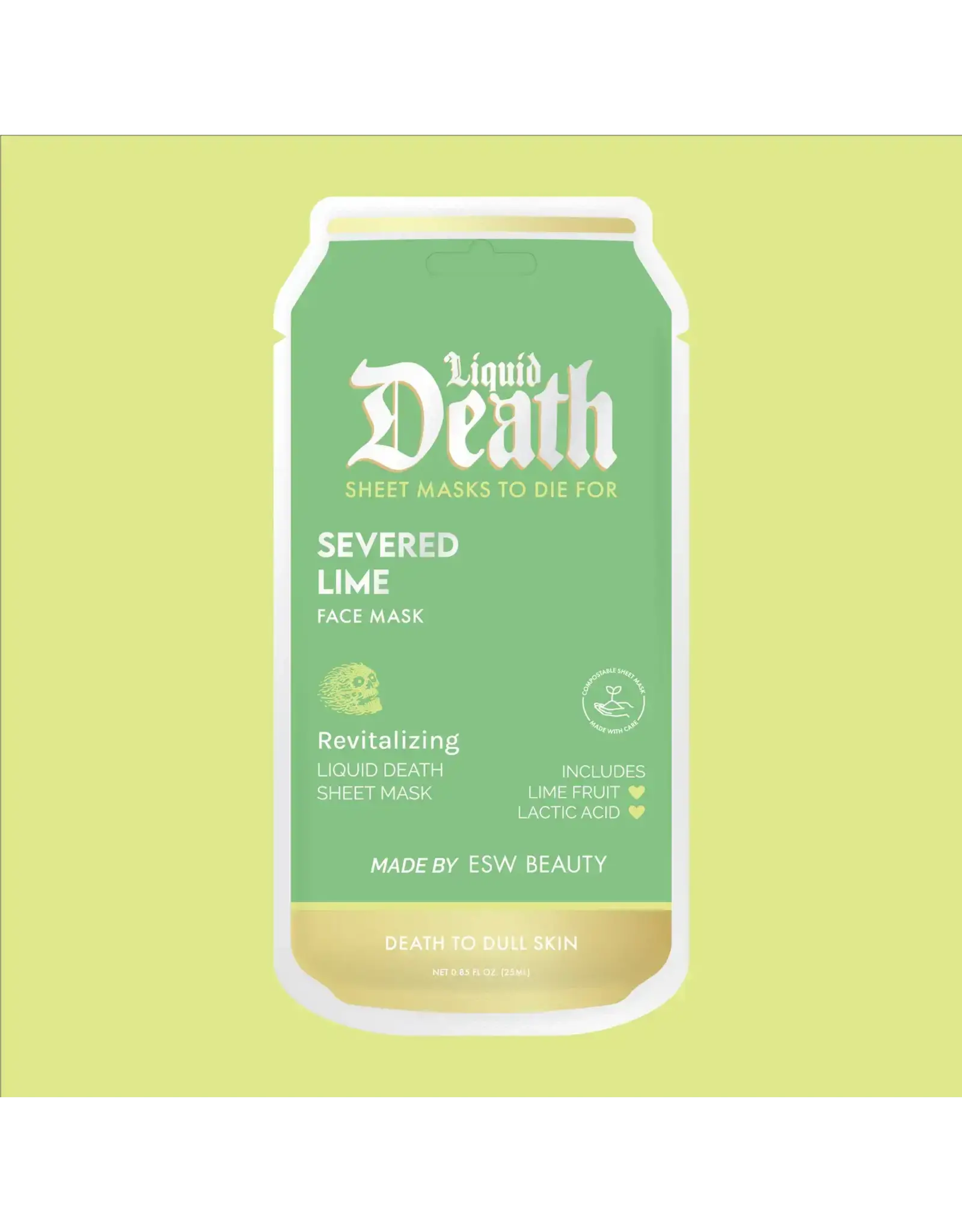 ESW Beauty Severed Lime Liquid Death Mask
