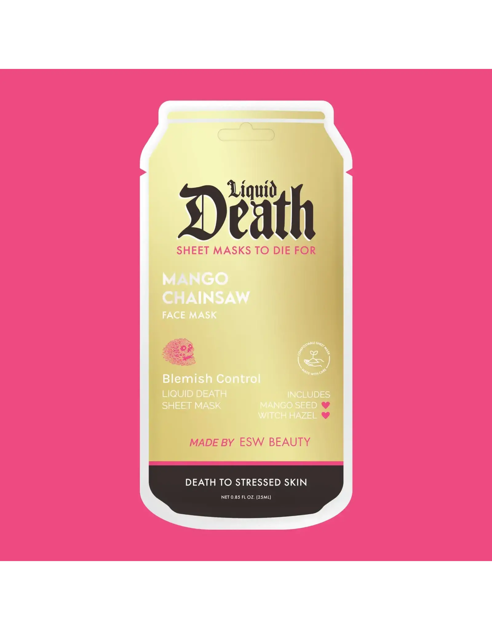 ESW Beauty Mango Chainsaw Liquid Death Mask