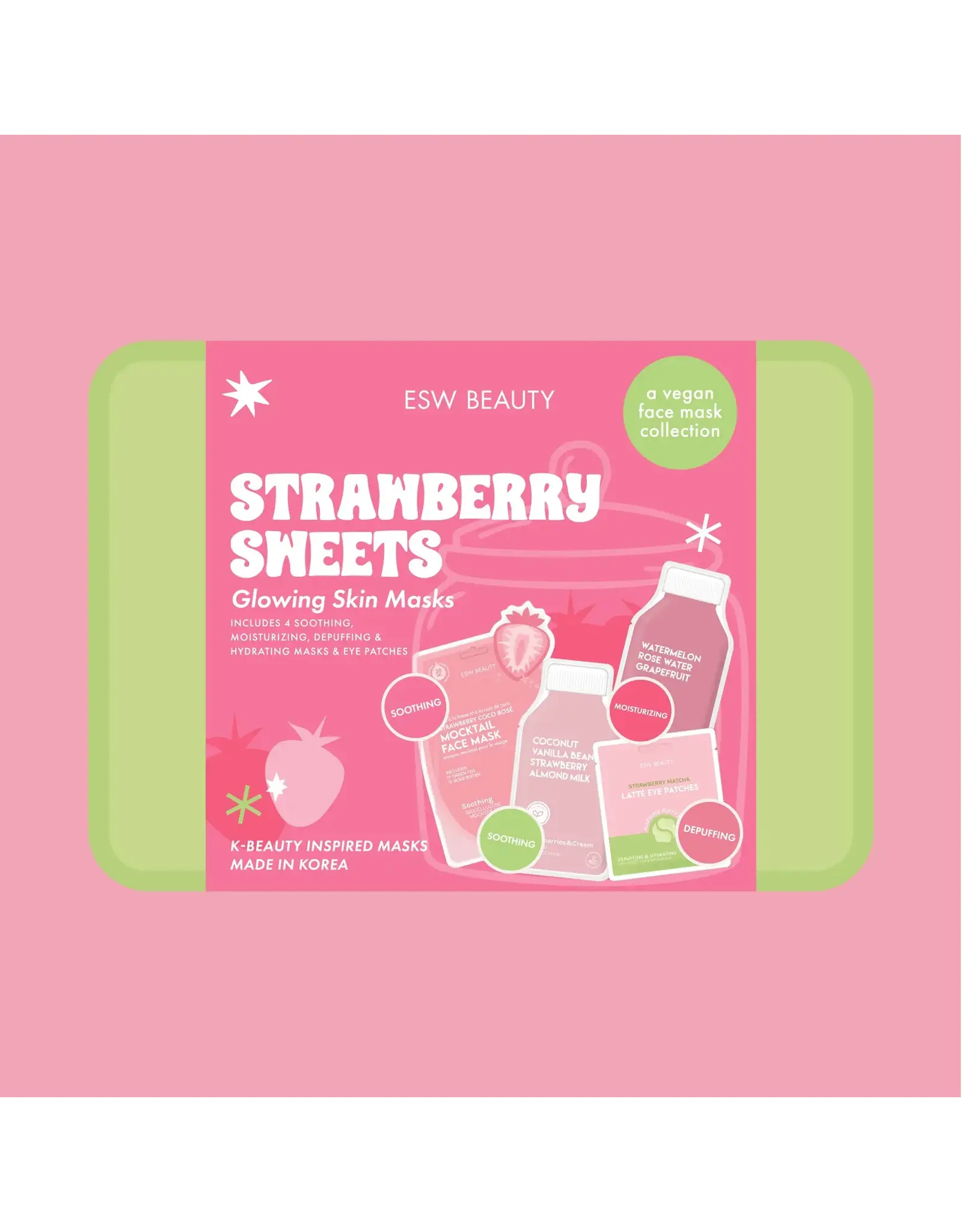 ESW Beauty Strawberry Sweets Skincare Treats Set