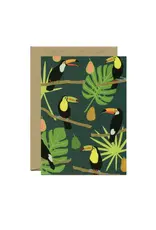 Yeppie Paper Toucans Wild Jungle - Boxed Set of 8