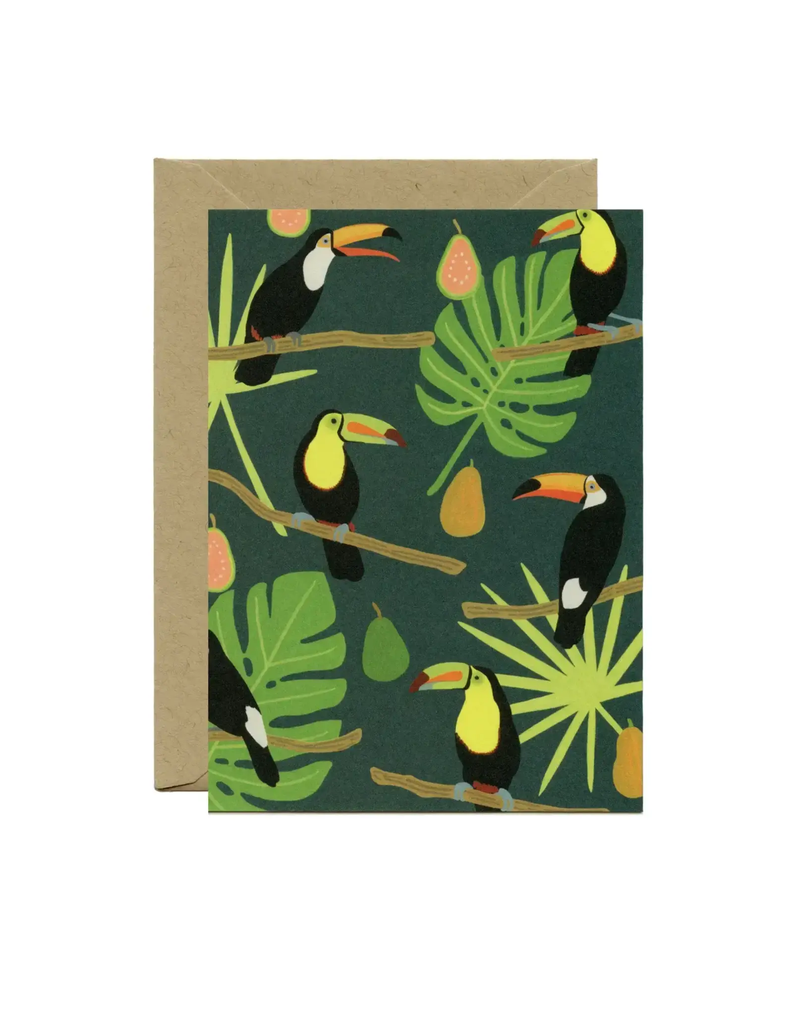 Yeppie Paper Toucans Wild Jungle - Boxed Set of 8