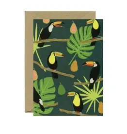 Yeppie Paper Toucans Wild Jungle - Boxed Set of 8