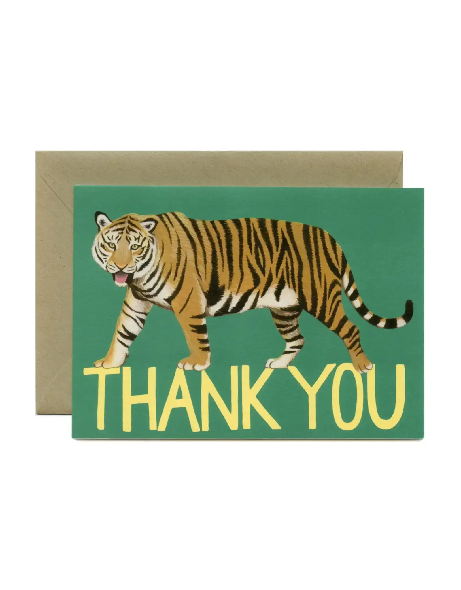Yeppie Paper Tiger Thank You Card