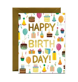 Yeppie Paper Birthday Things Card