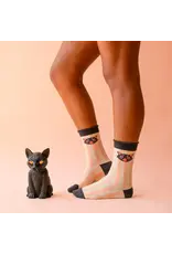 Sunshine Studios Spooky Kitty Crew Socks Sunshine Studios Spooky Kitty Crew Socks