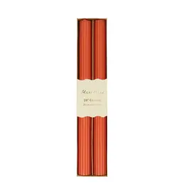 Tomato Red Table Candles