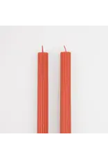 Tomato Red Table Candles Tomato Red Table Candles