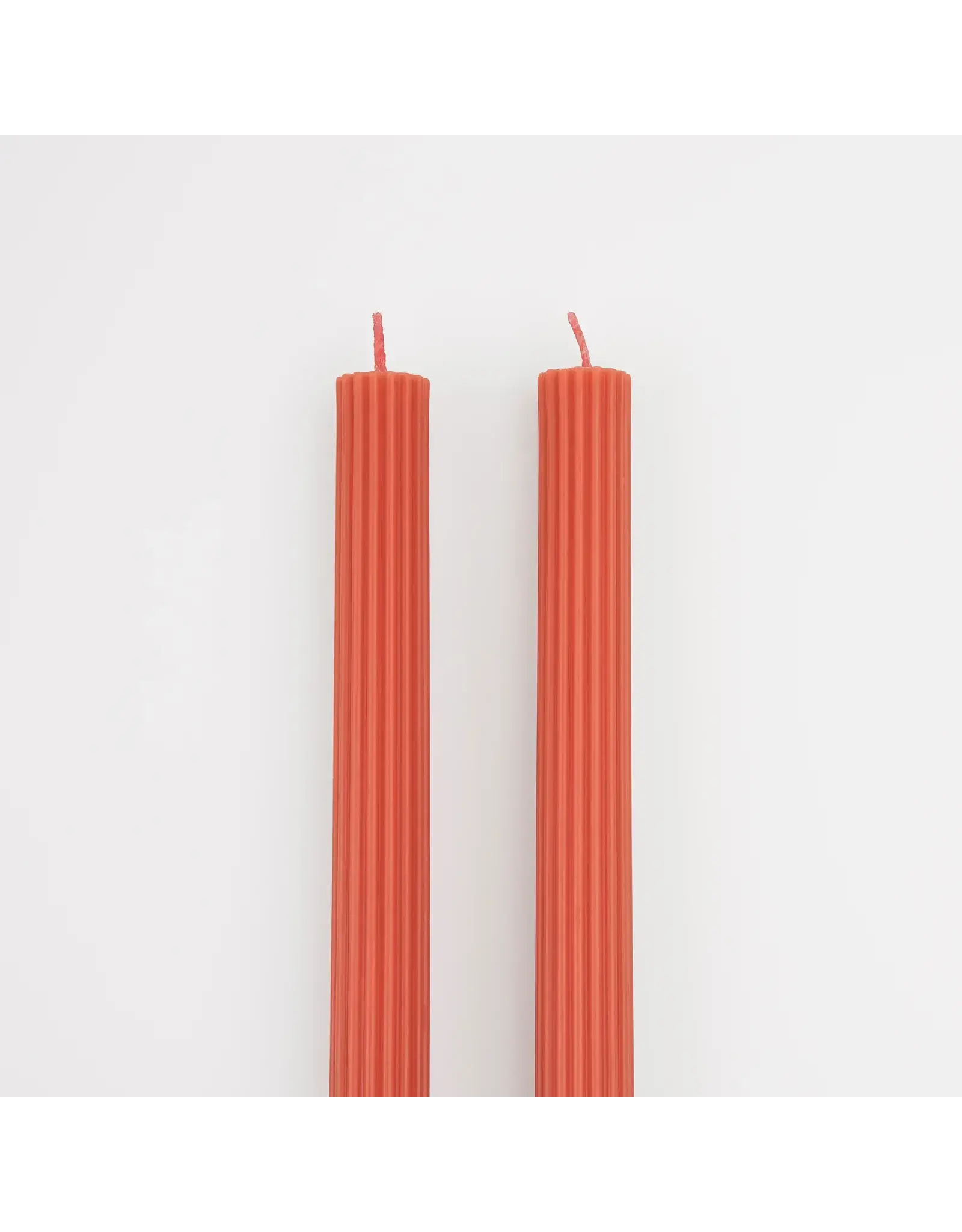 Tomato Red Table Candles