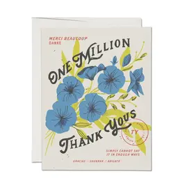 One Million Thank You Card