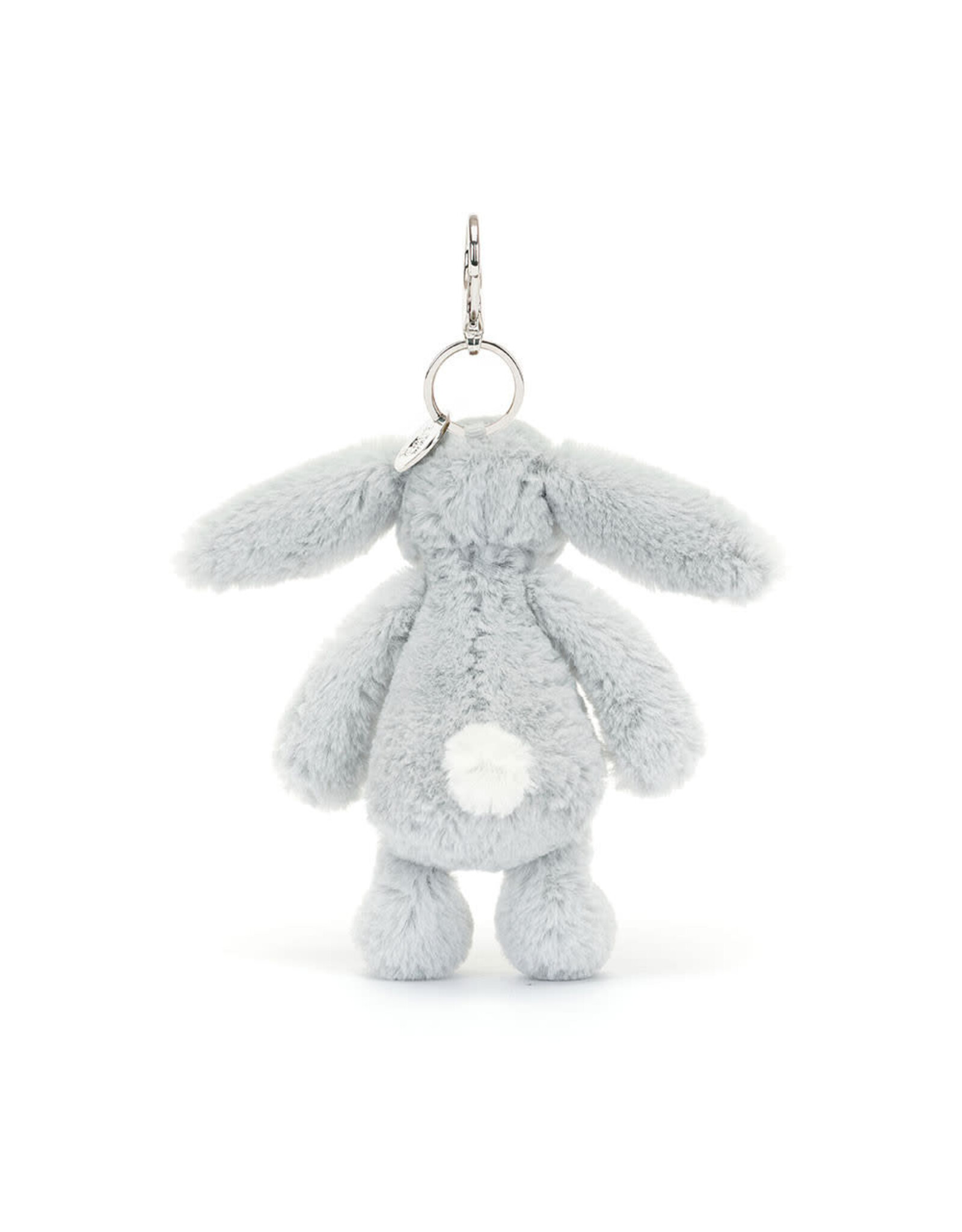 Jellycat Bashful Silver Bunny Bag Charm