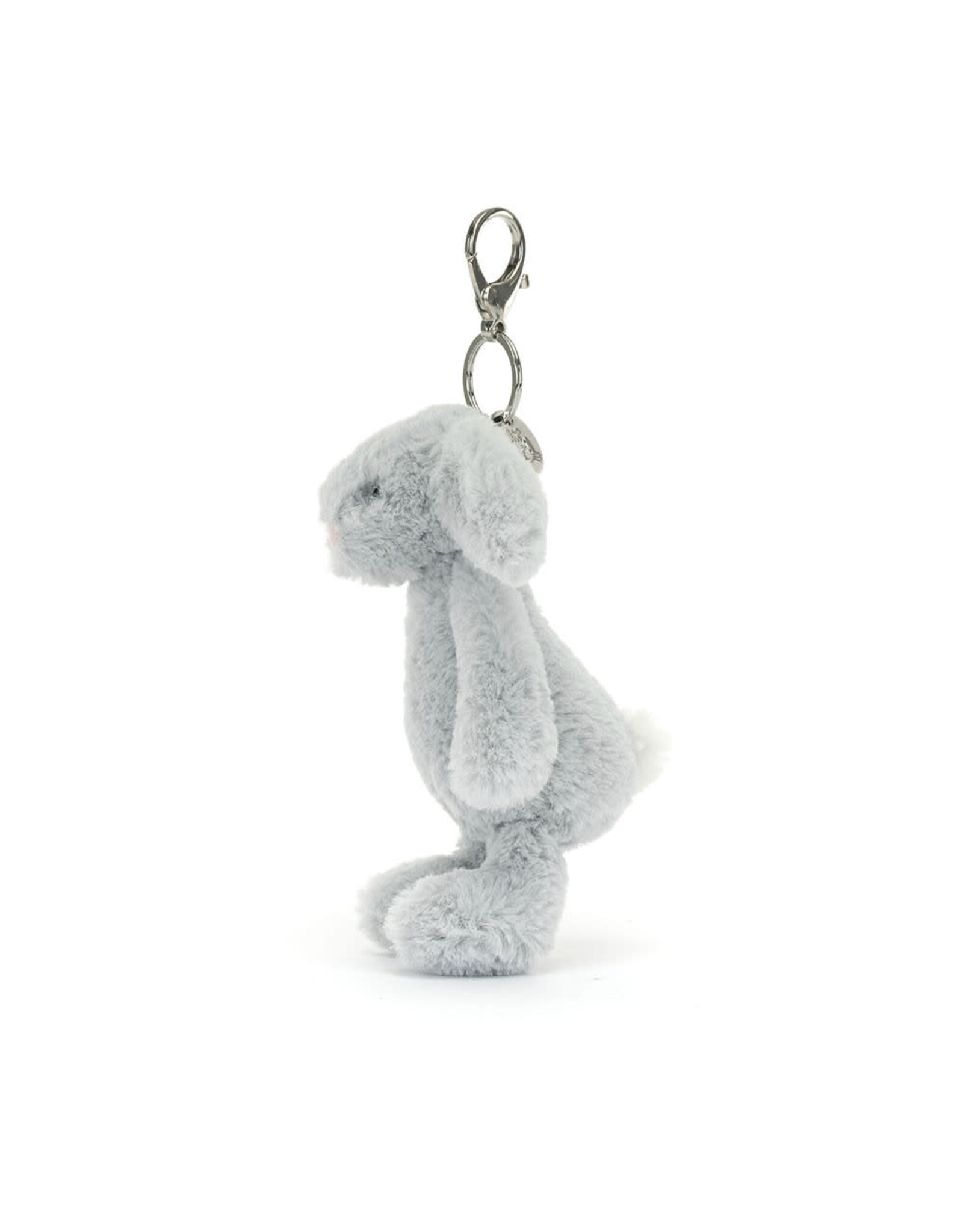 Jellycat Bashful Silver Bunny Bag Charm
