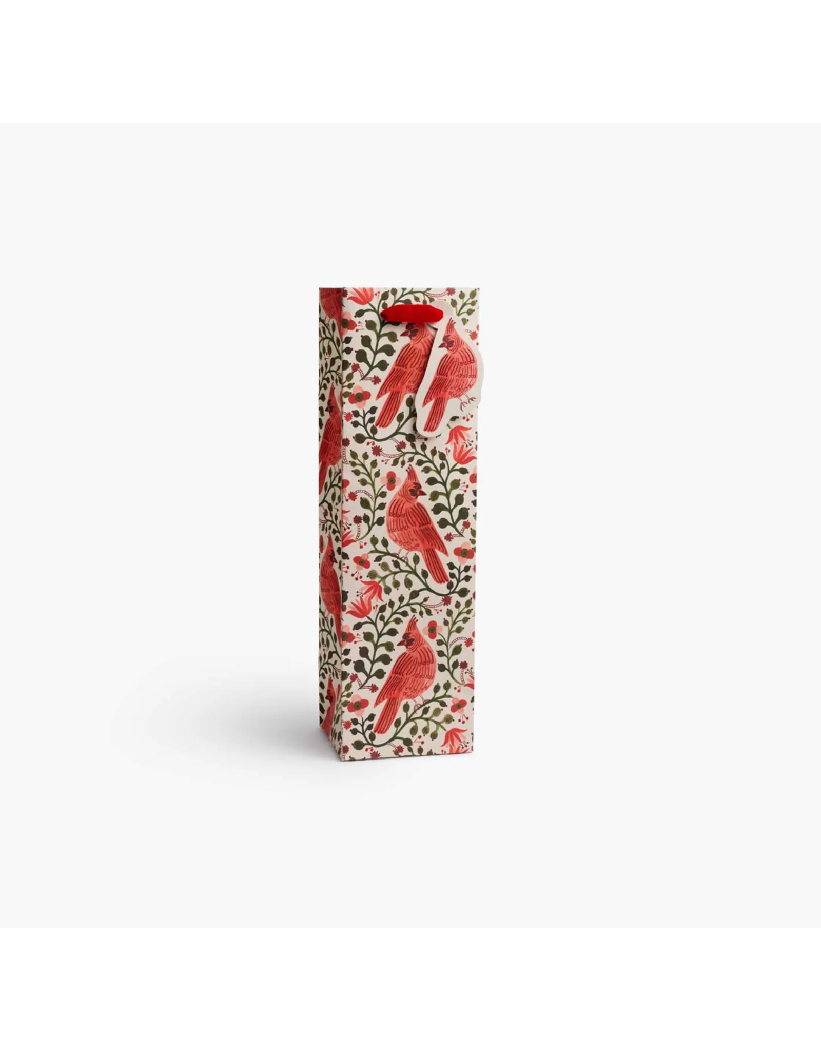 Rifle Paper Christmas Cardinals Gift Bag
