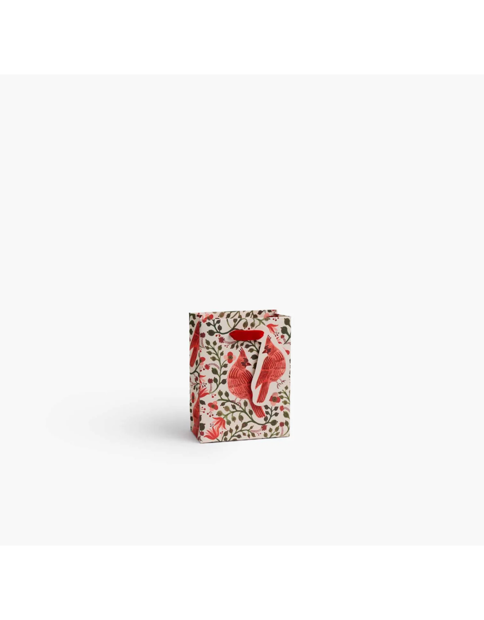 Rifle Paper Christmas Cardinals Gift Bag