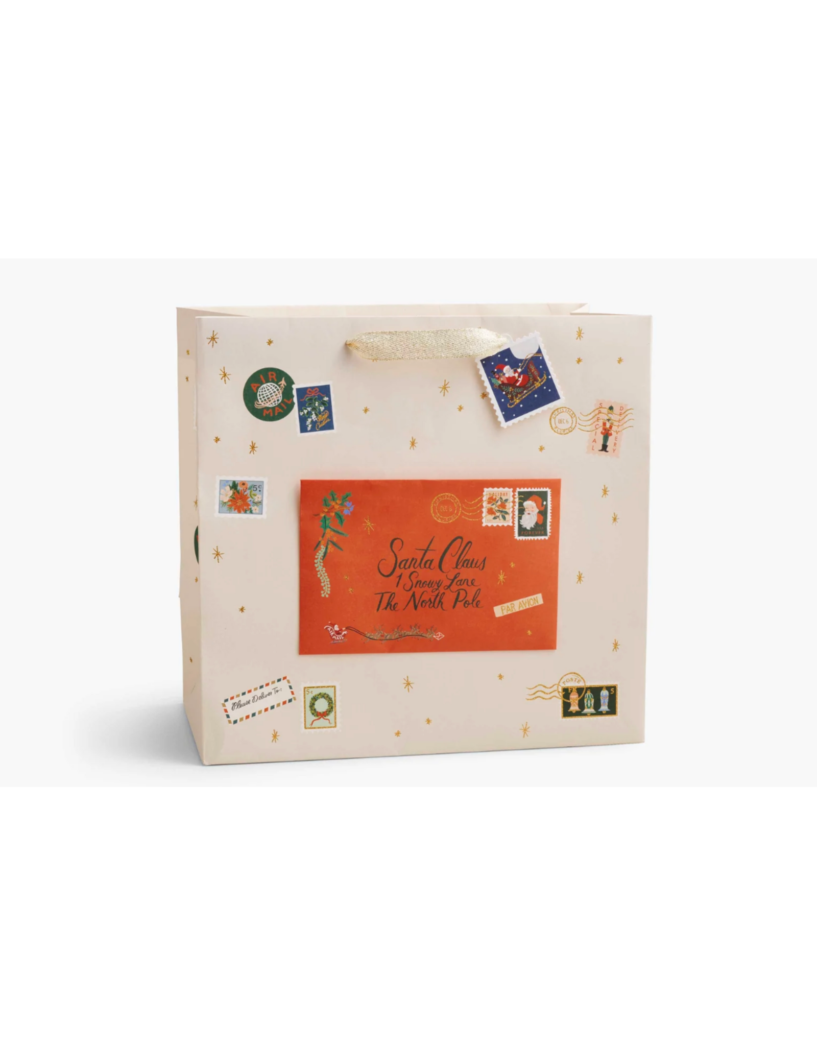 Rifle Paper Letters to Santa Gift Bag