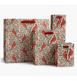 Rifle Paper Christmas Cardinals Gift Bag