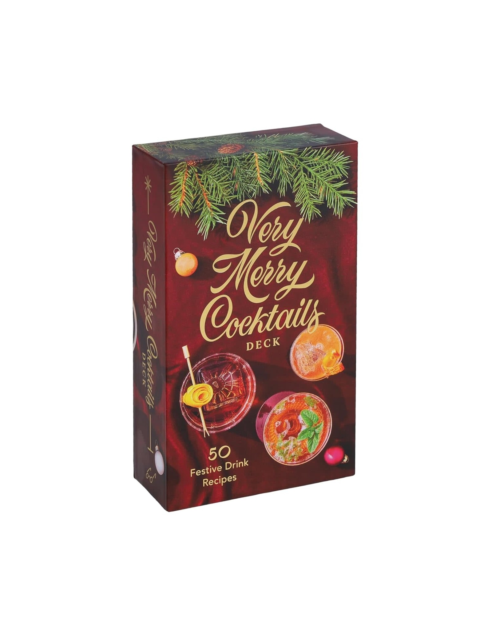 Chronicle Books Very Merry Cocktails Deck