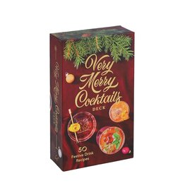 Chronicle Books Very Merry Cocktails Deck