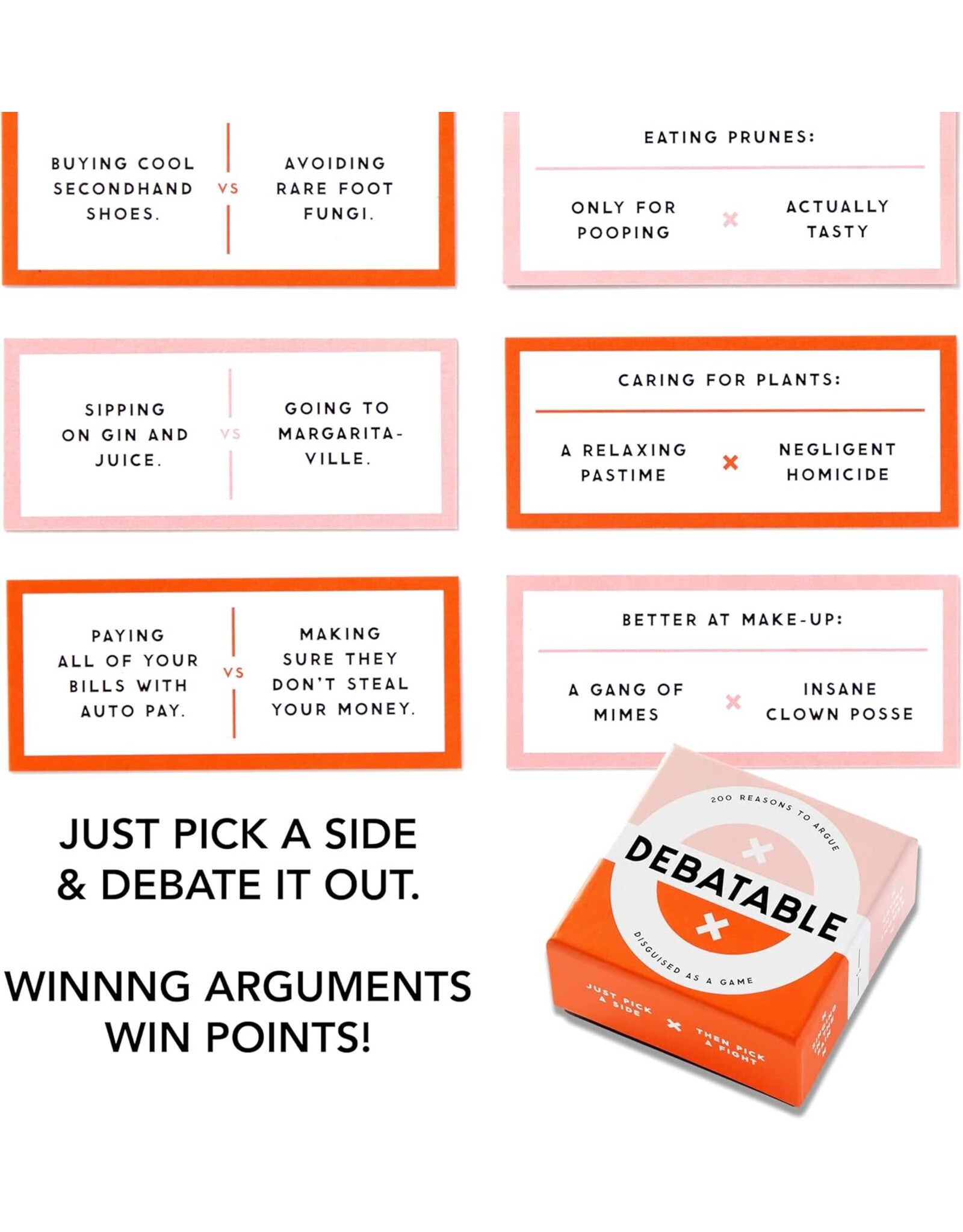 Chronicle Books BM It's Debatable Game