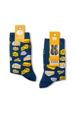 Women's Crew Socks - Cheese