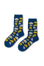 Women's Crew Socks - Cheese