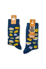 Men's Crew Socks - Cheese