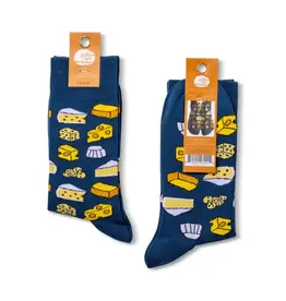 Men's Crew Socks - Cheese