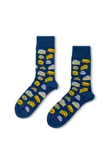 Men's Crew Socks - Cheese