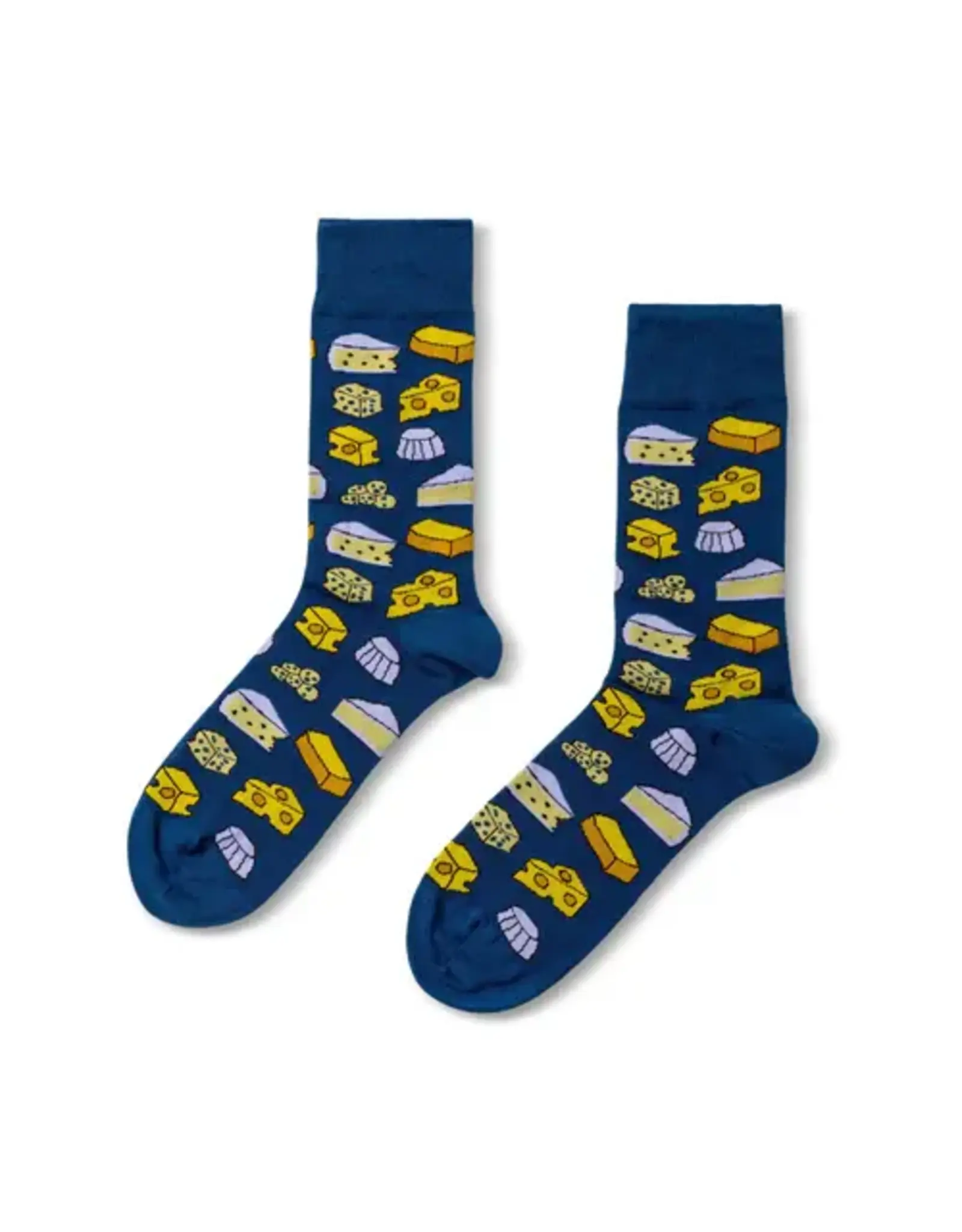 Men's Crew Socks - Cheese