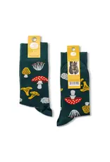 Men's Crew Socks - Forest Fungi