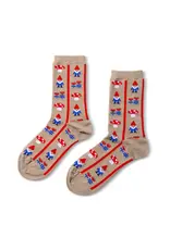 Women's Crew Socks - Gnomes