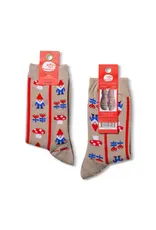 Women's Crew Socks - Gnomes