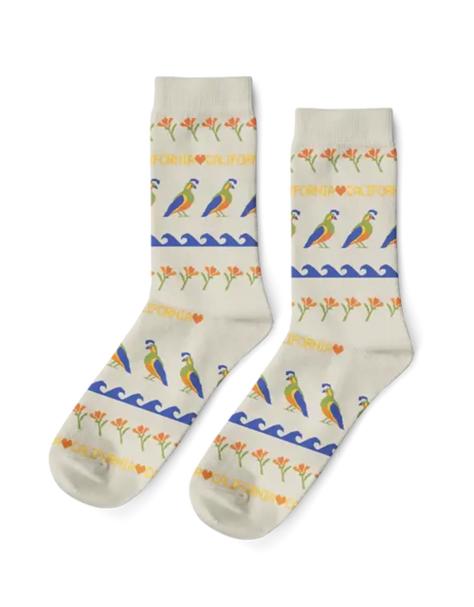 Women's Socks - California Quail