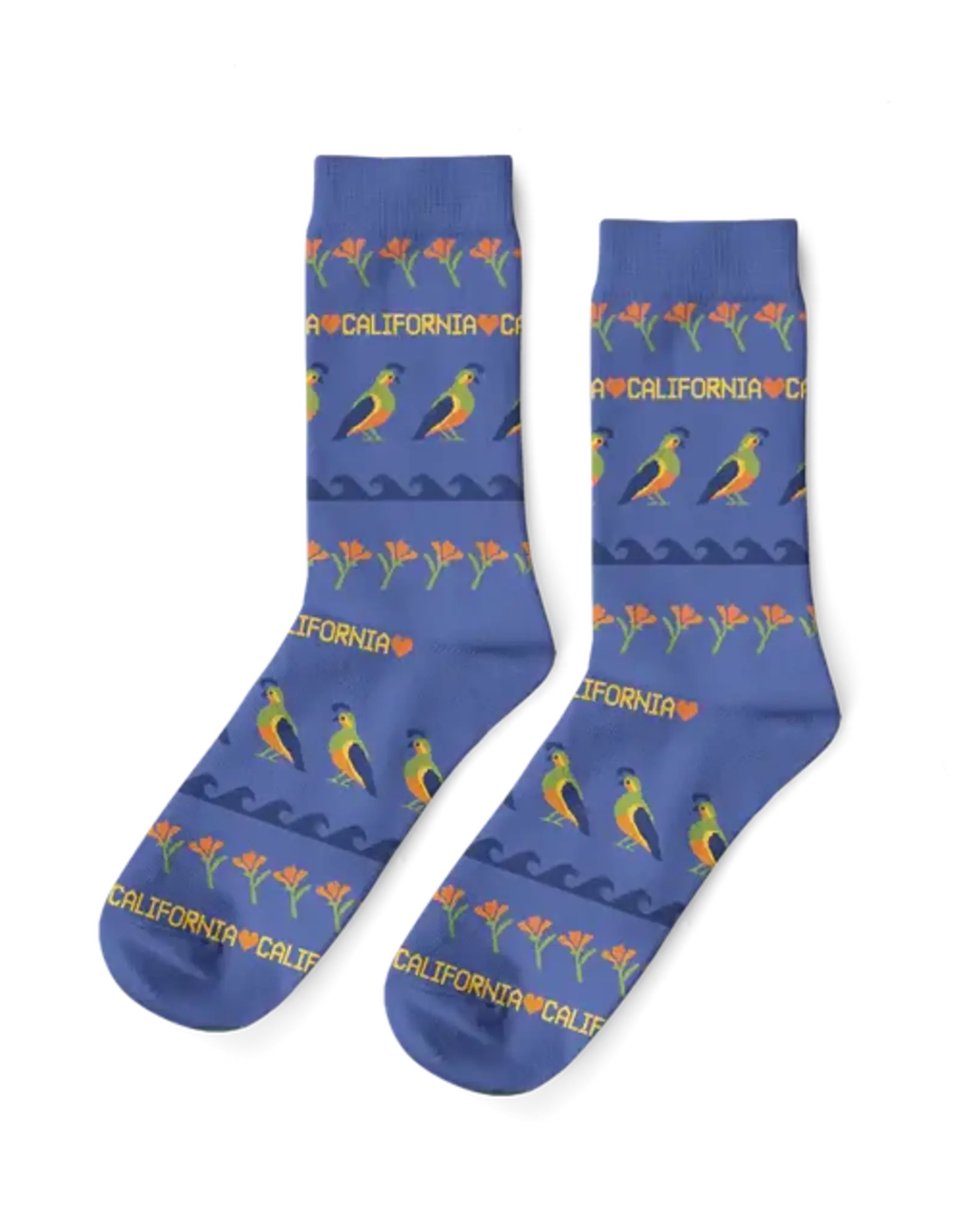 Men's Socks - California Quail