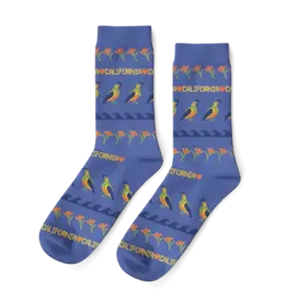 Men's Socks - California Quail