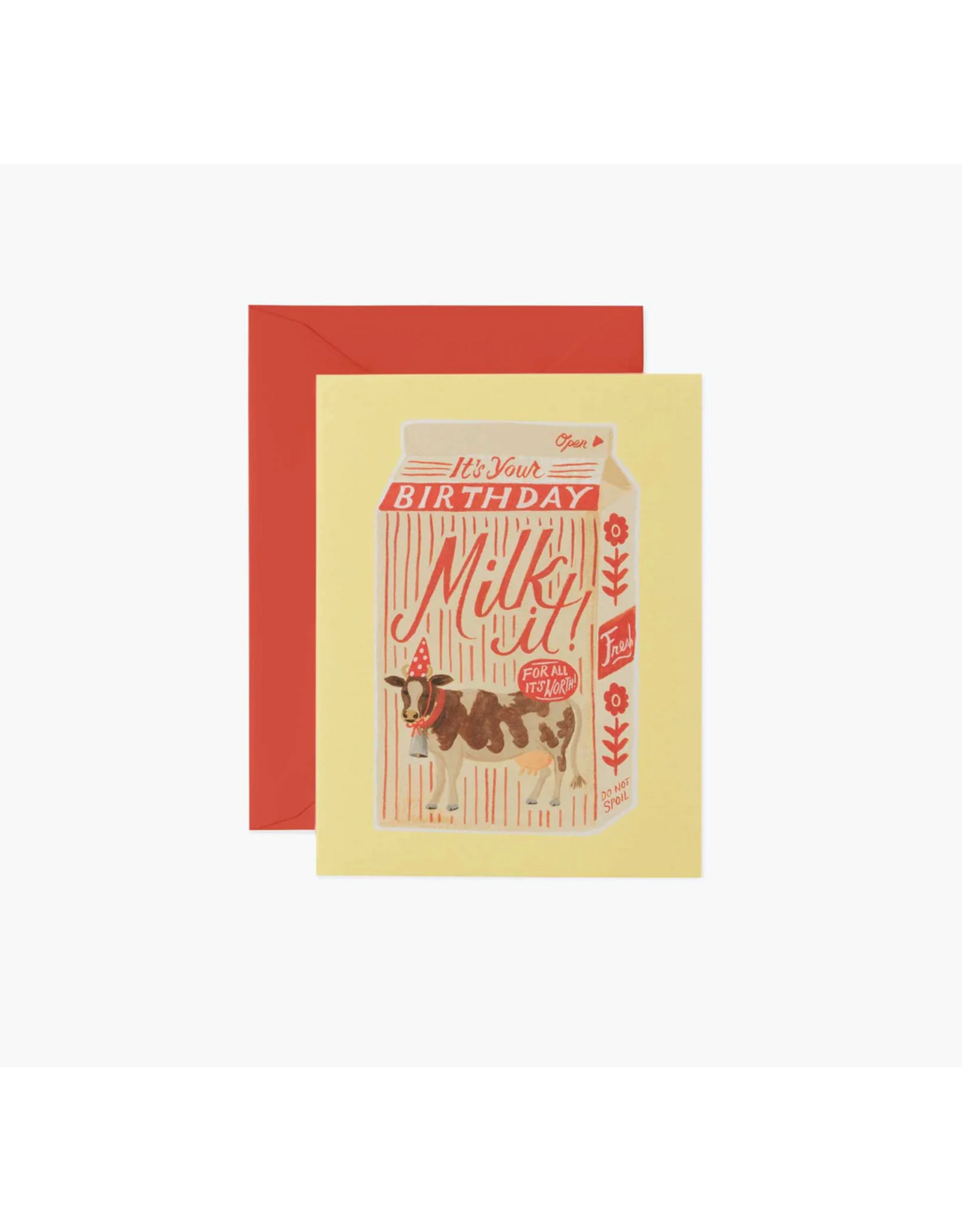 Rifle Paper Milk It Birthday Card
