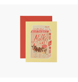 Rifle Paper Milk It Birthday Card
