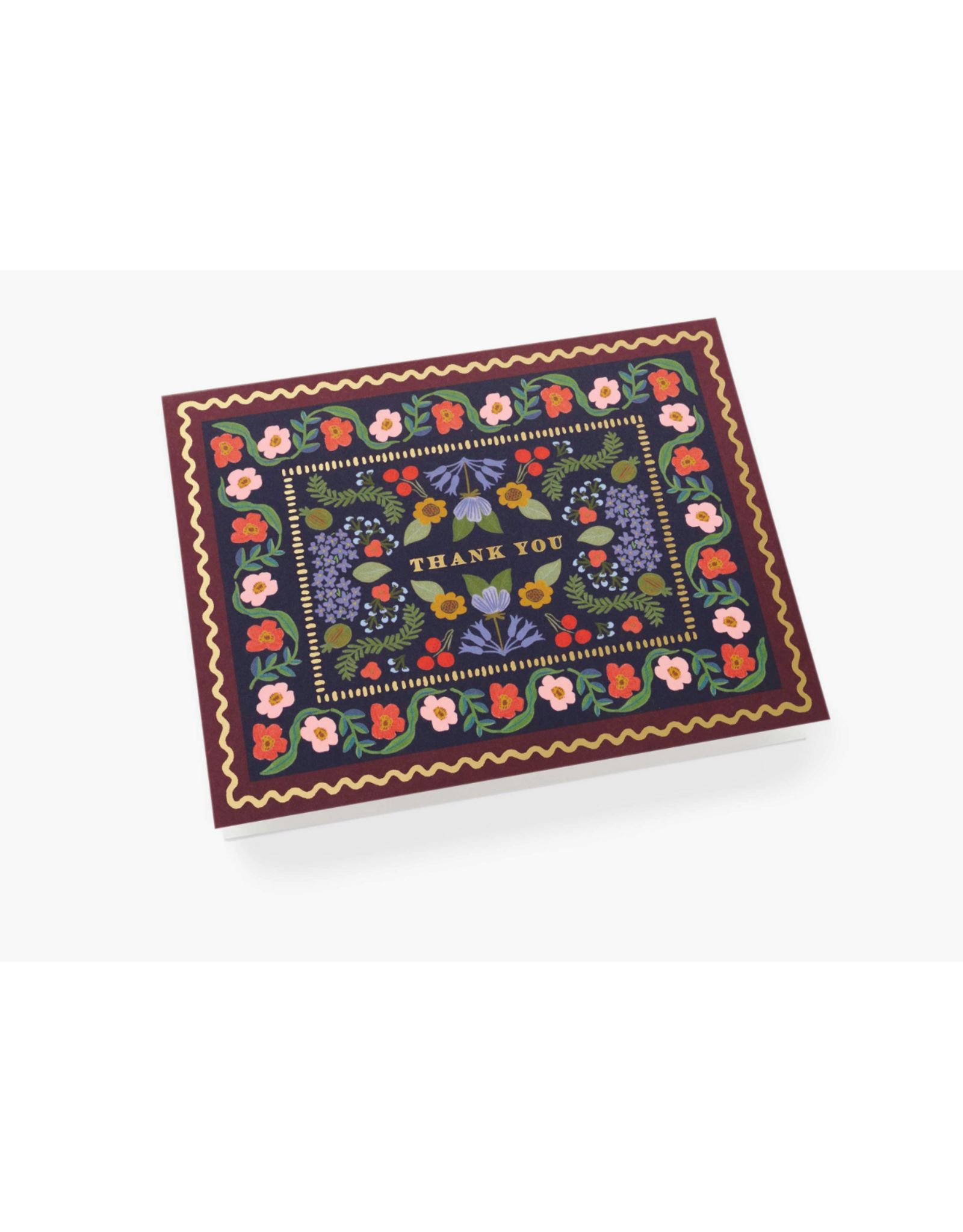 Rifle Paper Delphine Thank You Card